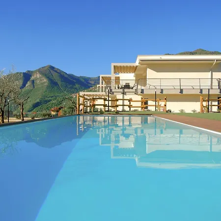 Costa Blu-pool And Terrace Overlooking The * Riva di Solto